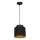 Candelabro suspenso FRODI 1xE27/60W/230V preto