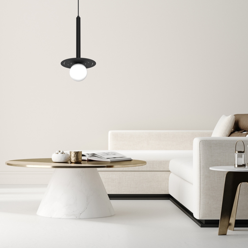 Candelabro suspenso FUTURA 1xG9/7W/230V preto