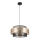 Candelabro suspenso GABI 1xE27/60W/230V dourado/preto diâmetro 40 cm