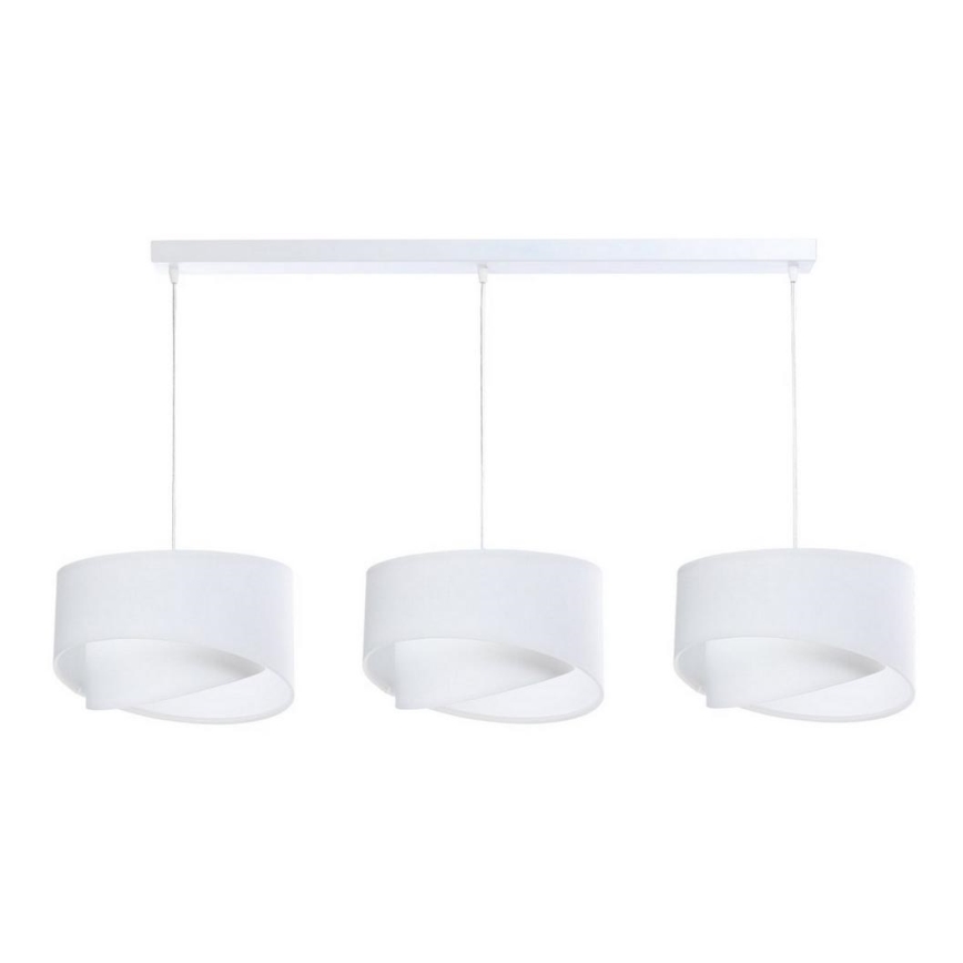 Candelabro suspenso GALAXY 3xE27/60W/230V branco