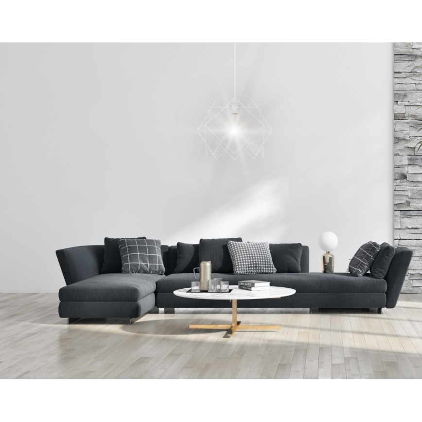 Candelabro suspenso GALL 1xE27/60W/230V branco