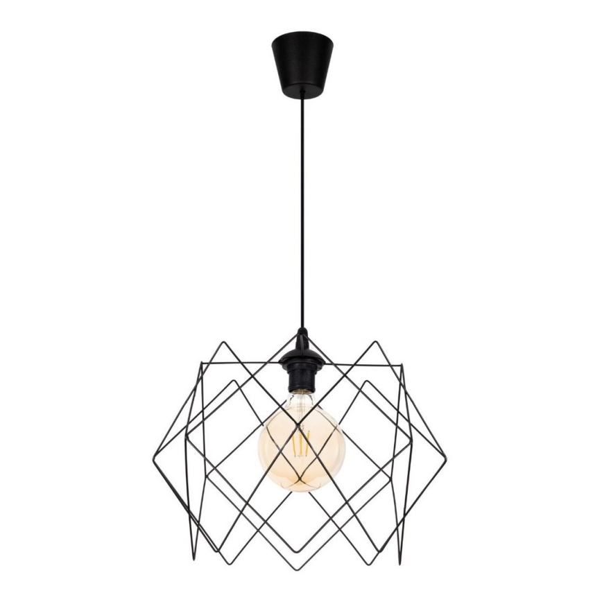 Candelabro suspenso GALL 1xE27/60W/230V preto