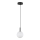 Candelabro suspenso GAMA 1xG9/12W/230V preto