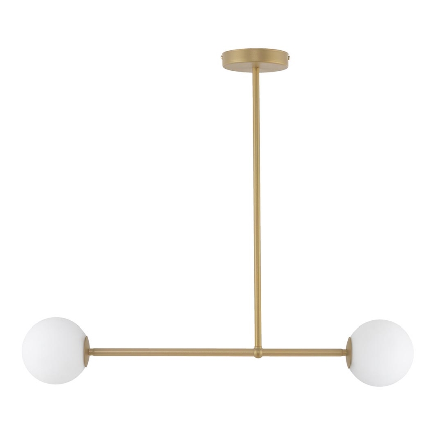 Candelabro suspenso GAMA 2xG9/12W/230V dourado
