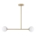 Candelabro suspenso GAMA 2xG9/12W/230V dourado