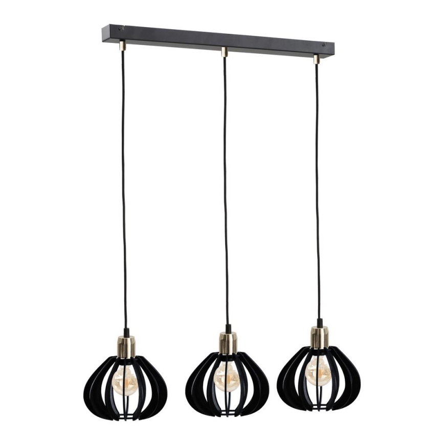 Candelabro suspenso GEM 3xE27/60W/230V