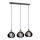 Candelabro suspenso GEM 3xE27/60W/230V
