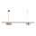 Candelabro suspenso GENESIS 5xGU10/8W/230V dourada