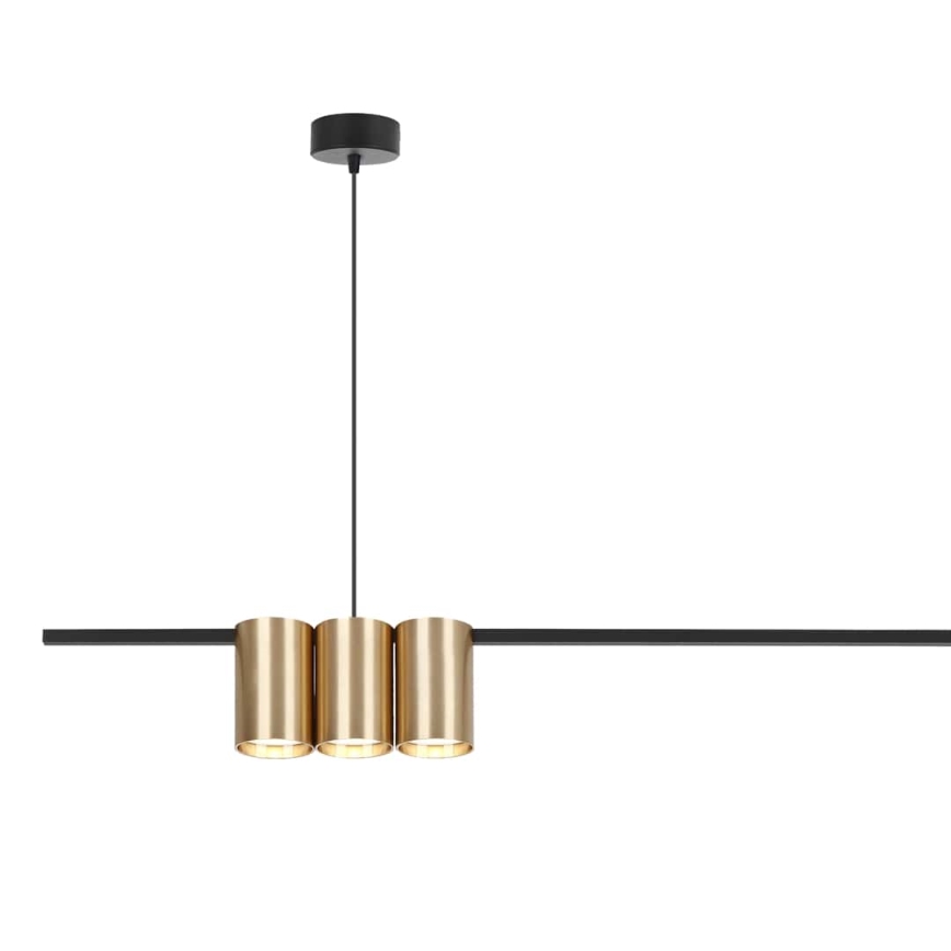 Candelabro suspenso GENESIS 5xGU10/8W/230V dourada