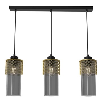 Candelabro suspenso GLAM 3xE27/60W/230V