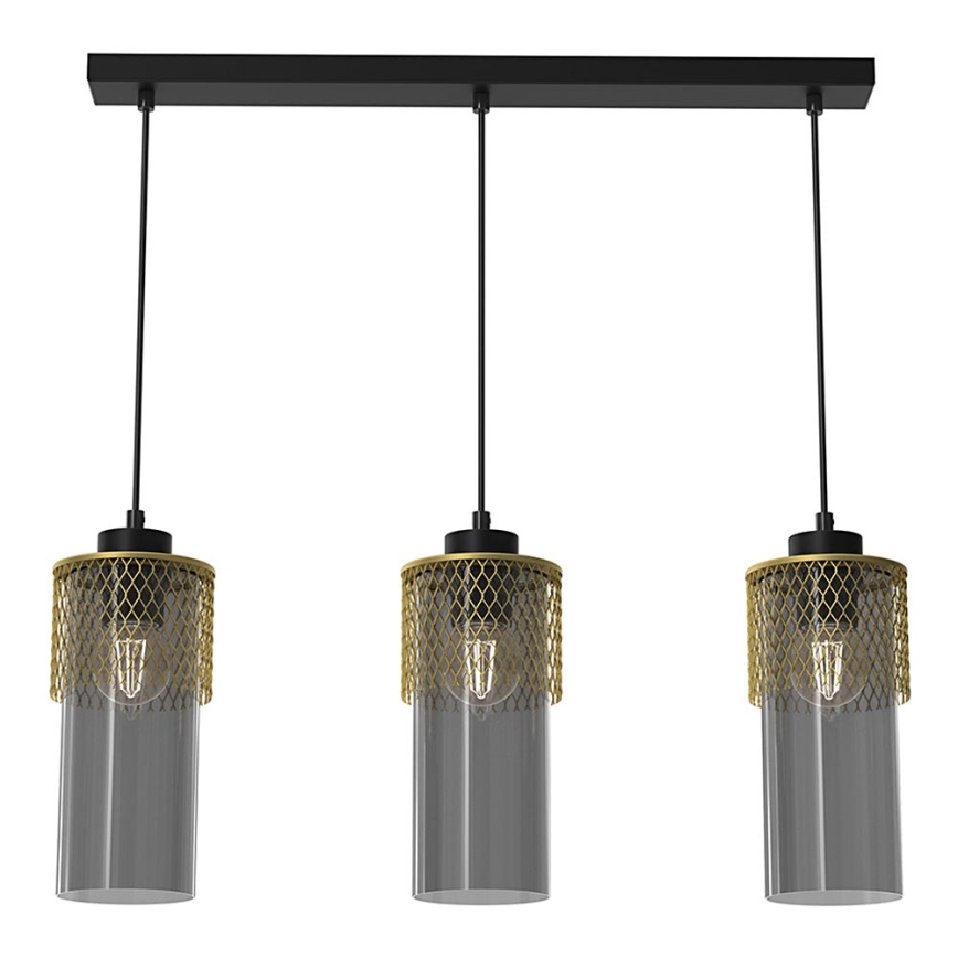 Candelabro suspenso GLAM 3xE27/60W/230V
