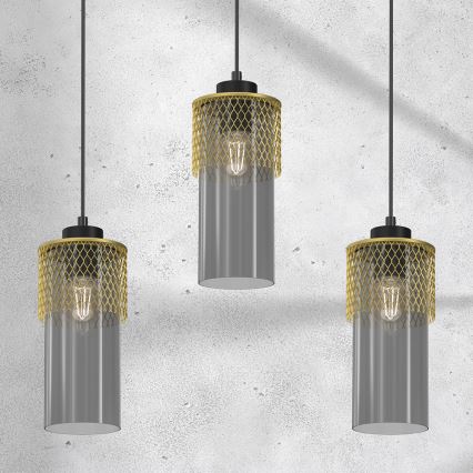 Candelabro suspenso GLAM 3xE27/60W/230V