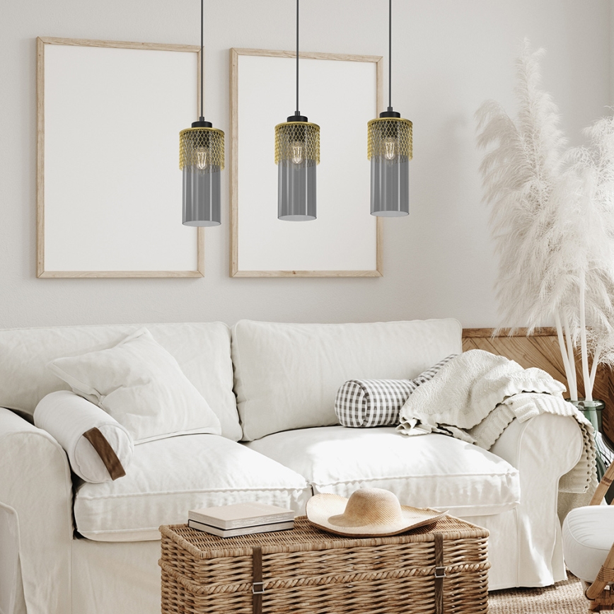 Candelabro suspenso GLAM 3xE27/60W/230V