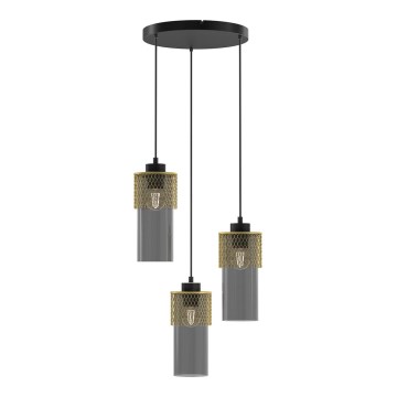 Candelabro suspenso GLAM 3xE27/60W/230V