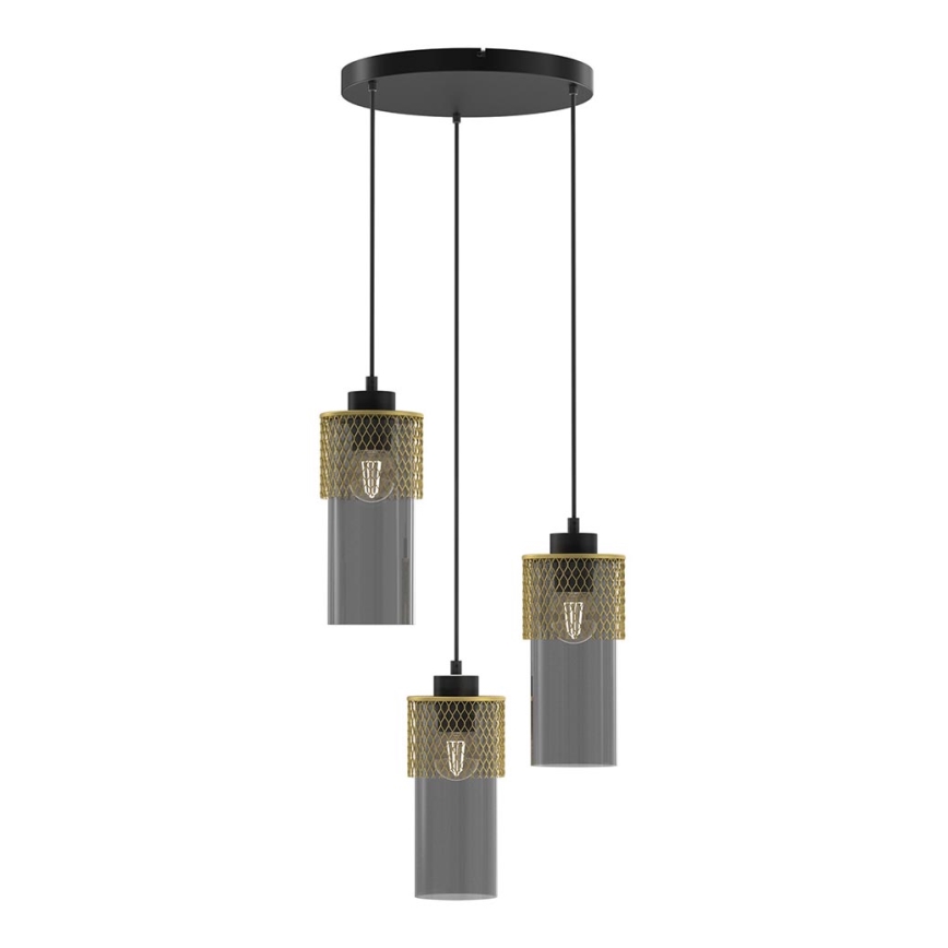 Candelabro suspenso GLAM 3xE27/60W/230V