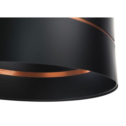 Candelabro suspenso GLAM HOME 1xE27/60W/230V d. 40 cm preto