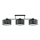 Candelabro suspenso GLORY 3xE27/60W/230V