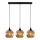 Candelabro suspenso GOLD 3xE27/40W/230V