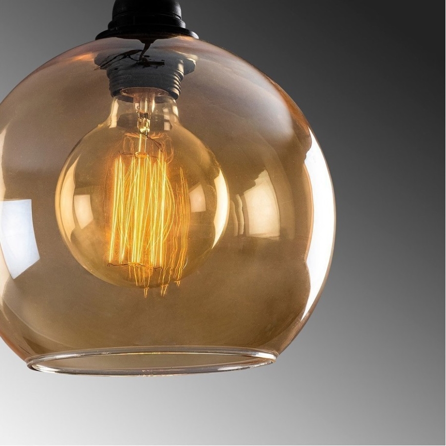 Candelabro suspenso GOLD 3xE27/40W/230V
