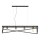 Candelabro suspenso GOTE 4xE27/60W/230V