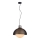 Candelabro suspenso GRAVEN 1xE27/11W/230V preto