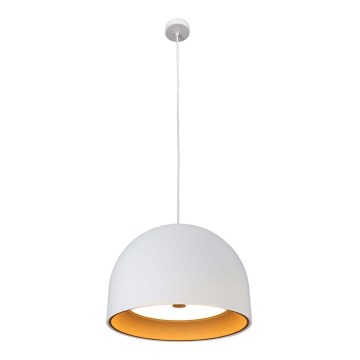 Candelabro suspenso GRAVITY 3xE27/7W/230V branco
