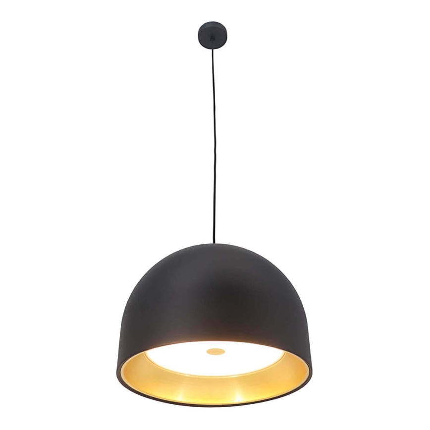 Candelabro suspenso GRAVITY 3xE27/7W/230V preto