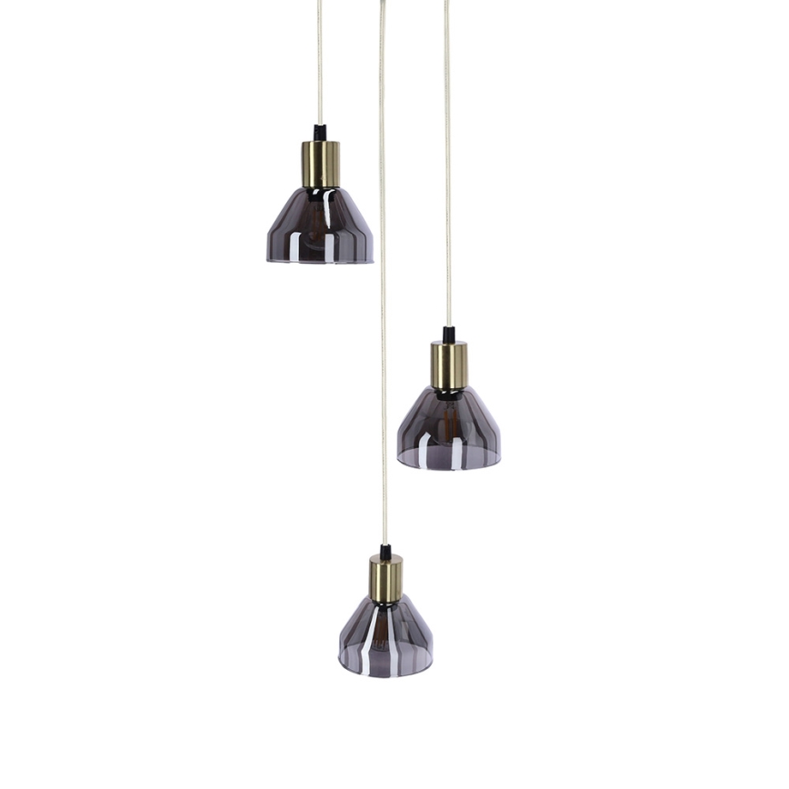 Candelabro suspenso GREGORY 3xE14/40W/230V