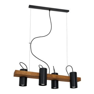 Candelabro suspenso GUDRUN 4xE27/60W/230V