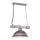 Candelabro suspenso HAKON 1xE27/60W/230V madeira branca