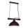 Candelabro suspenso HAKON 1xE27/60W/230V madeira escura
