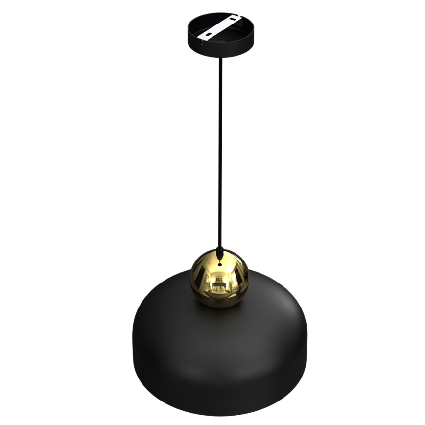 Candelabro suspenso HARALD 1xE27/60W/230V preto