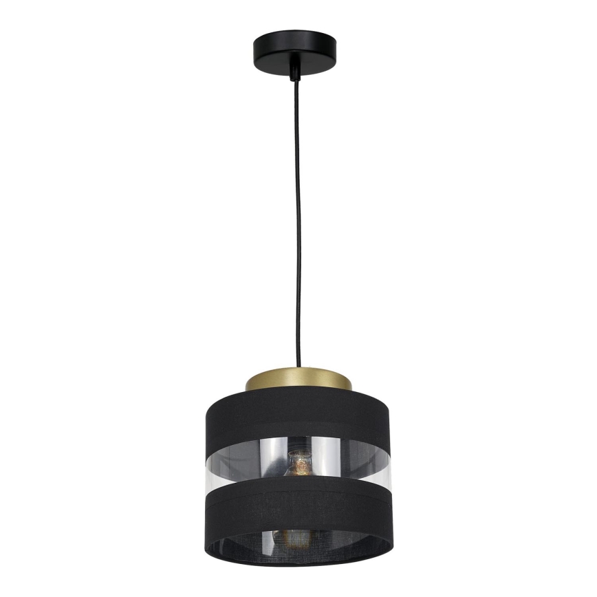 Candelabro suspenso HAVARD 1xE27/60W/230V preto/latão