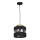 Candelabro suspenso HAVARD 1xE27/60W/230V preto/latão
