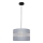 Candelabro suspenso HELEN 1xE27/15W/230V cinzento/preto