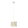 Candelabro suspenso HELEN 1xE27/15W/230V diâmetro 20 cm creme/dourado