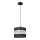 Candelabro suspenso HELEN 1xE27/15W/230V diâmetro 20 cm preto/dourado