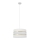 Candelabro suspenso HELEN 1xE27/15W/230V diâmetro 35 cm branco/dourado