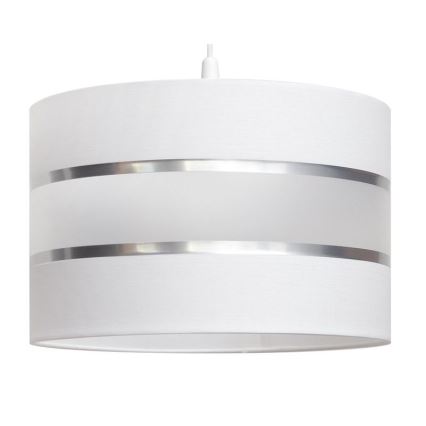 Candelabro suspenso HELEN 1xE27/15W/230V diâmetro 35 cm branco