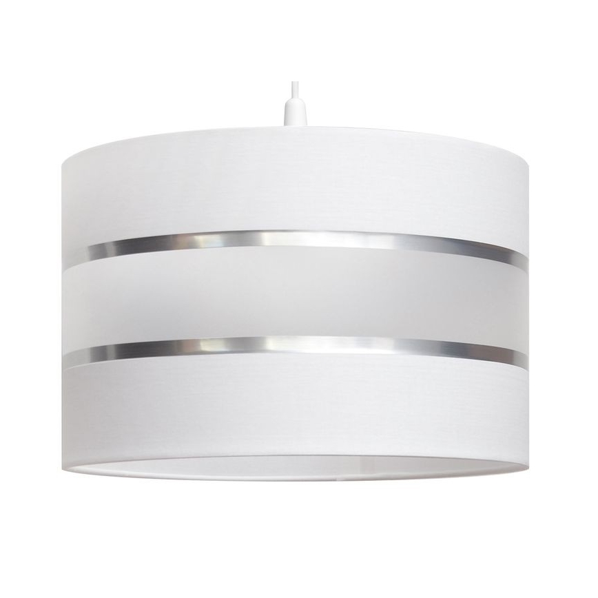 Candelabro suspenso HELEN 1xE27/15W/230V diâmetro 35 cm branco