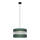 Candelabro suspenso HELEN 1xE27/15W/230V diâmetro 35 cm verde/dourada