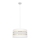 Candelabro suspenso HELEN 1xE27/15W/230V diâmetro 40 cm branco/dourado