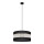 Candelabro suspenso HELEN 1xE27/15W/230V diâmetro 40 cm preto/dourado