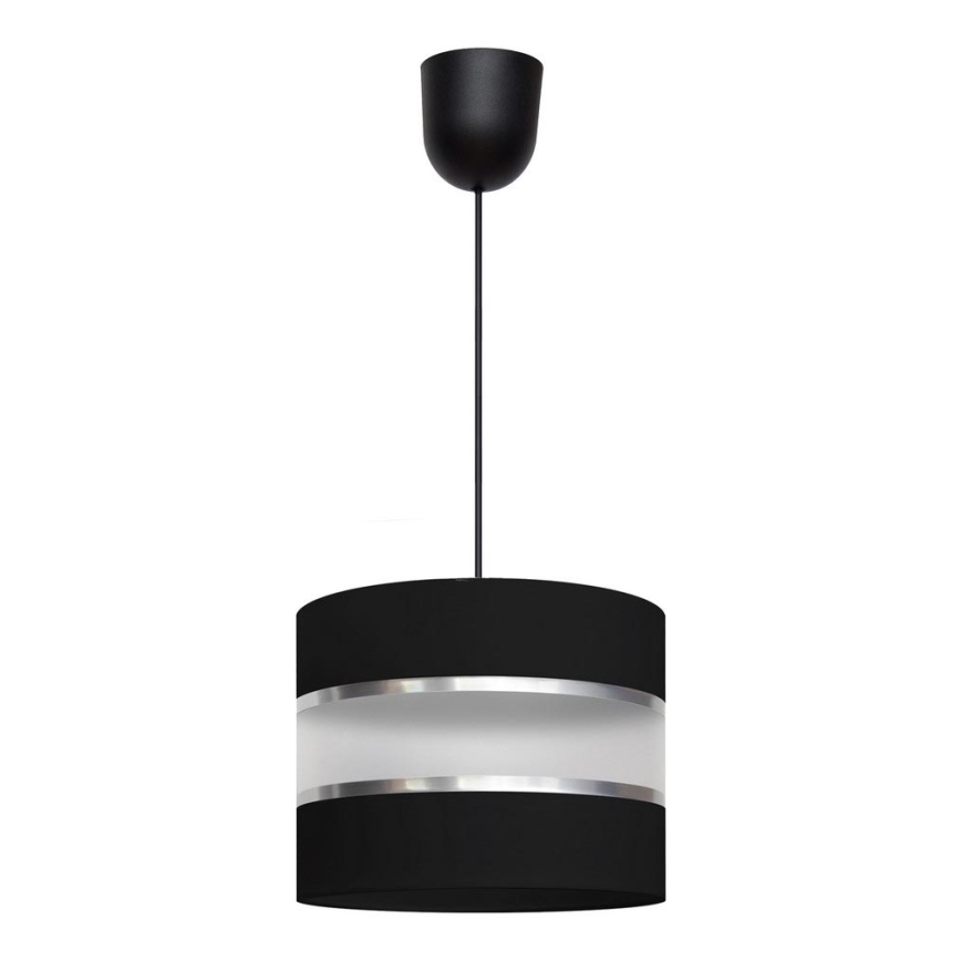 Candelabro suspenso HELEN 1xE27/15W/230V preto
