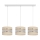 Candelabro suspenso HELEN 3xE27/15W/230V creme