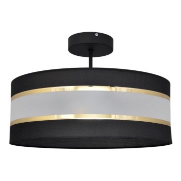 Candelabro suspenso HELEN 3xE27/15W/230V preto/dourado