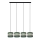 Candelabro suspenso HELEN 4xE27/15W/230V verde/dourada