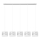 Candelabro suspenso HELEN 5xE27/15W/230V branco