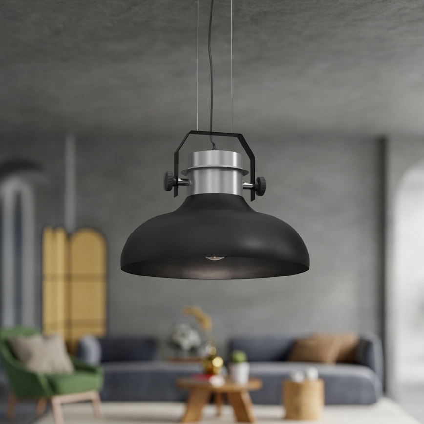 Candelabro suspenso HELSING 1xE27/60W/230V cromado mate