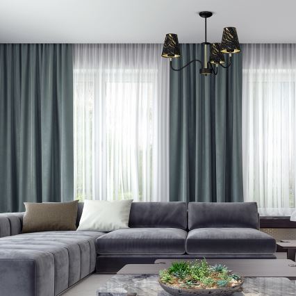 Candelabro suspenso HERMES 3xE27/60W/230V